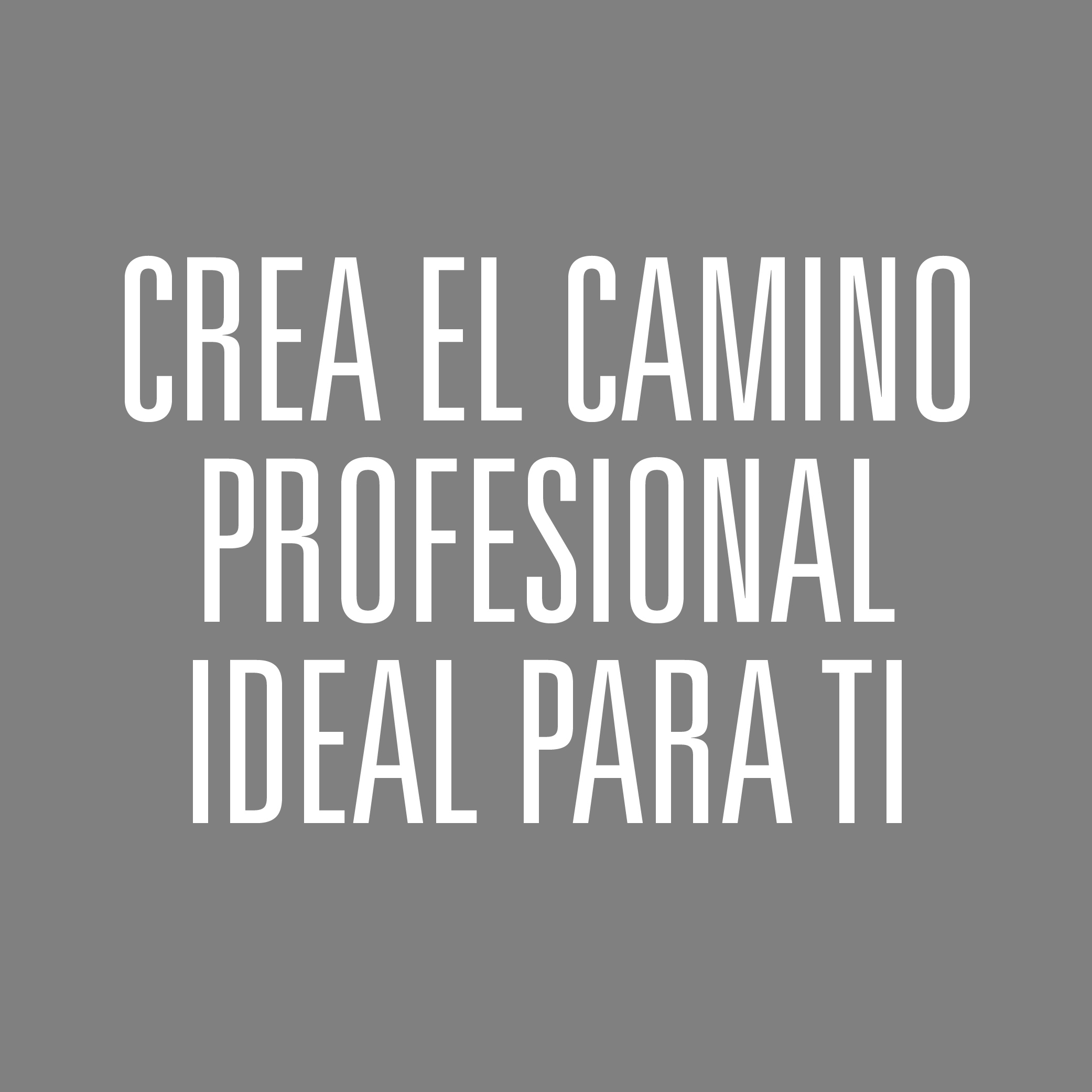 crea el camino profesional ideal para ti 